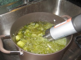 Zucchini Letteuce soup Ronit Penso