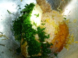 Salmon Fillet with Dill-Mustard-Honey topping Ronit Penso