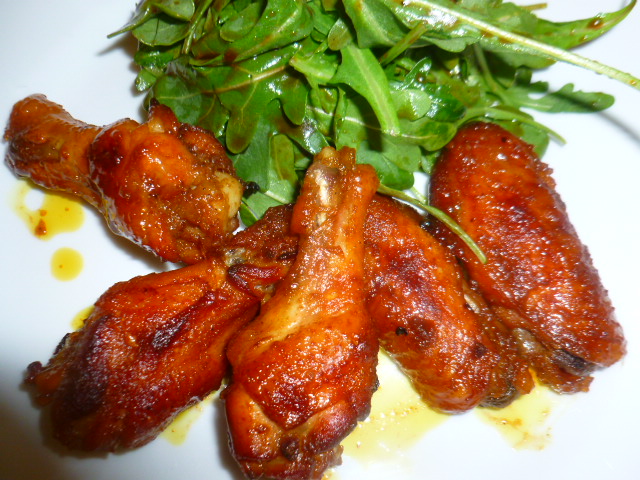 Sweet and Spicy Oven Roasted Chicken Wings Ronit Penso