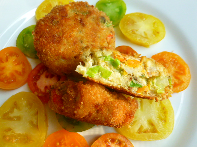 Colorful Crab and Shrimps Cakes Ronit Penso