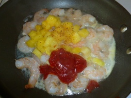 Shrimps with Pineapple and Green beans Ronit Penso
