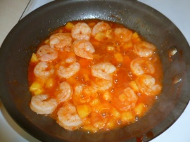 Shrimps with Pineapple and Green beans Ronit Penso