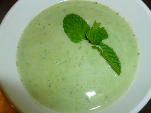 Green Pea and Mint Soup Ronit Penso