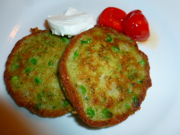 Peas, Pesto and Coconut Savory Brunch Pancakes Ronit Penso