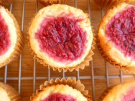 Farmer Cheese and Raspberry Muffins Ronit Penso