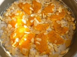Upside down Orange Almond and Anise cake Ronit Penso