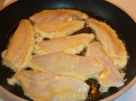 Fried fish with Agristada Ronit Penso