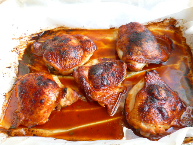 Sweet and Spicy Chicken Thighs Ronit Penso