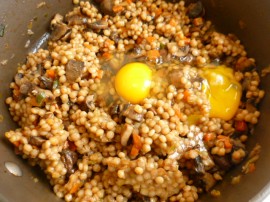 Israeli Couscous with Mushrooms Ronit Penso