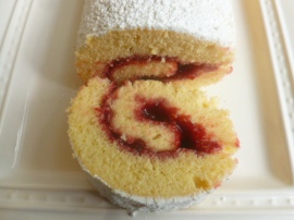 Orange Raspberry Jelly Roll Cake Ronit Penso