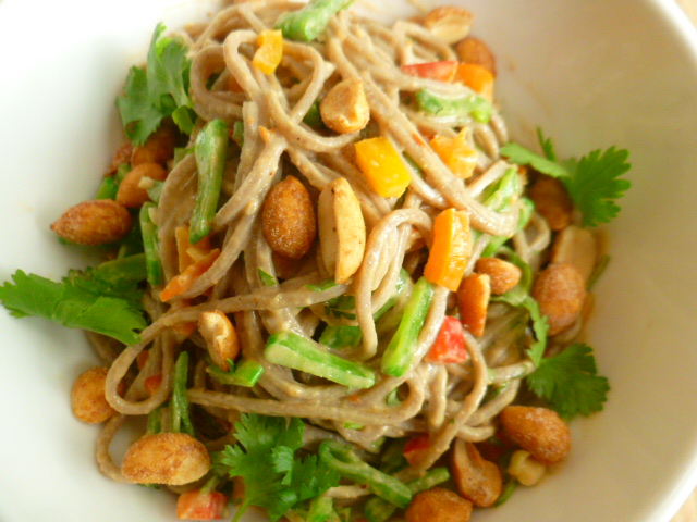 Soba Noodles Peanut Salad Ronit Penso